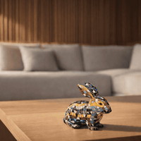Gaudí-Style Mosaic Rabbit Sculpture – Barcino