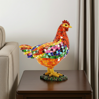 Gaudí Style Mosaic Chicken Statue – Barcino