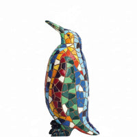 Gaudí Style Mosaic Penguin Statue – Barcino