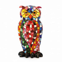 Gaudí-Style Mosaic Owl Sculpture – Barcino